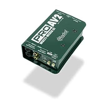 Amazon.co.jp: Radial Engineering ProAV2 Stereo Direct Box